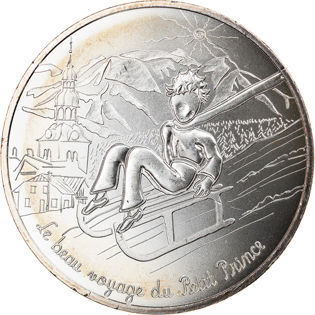 France, 10 Euro, Le Petit Prince No 24/24, 2016, MS(65-70), Silver