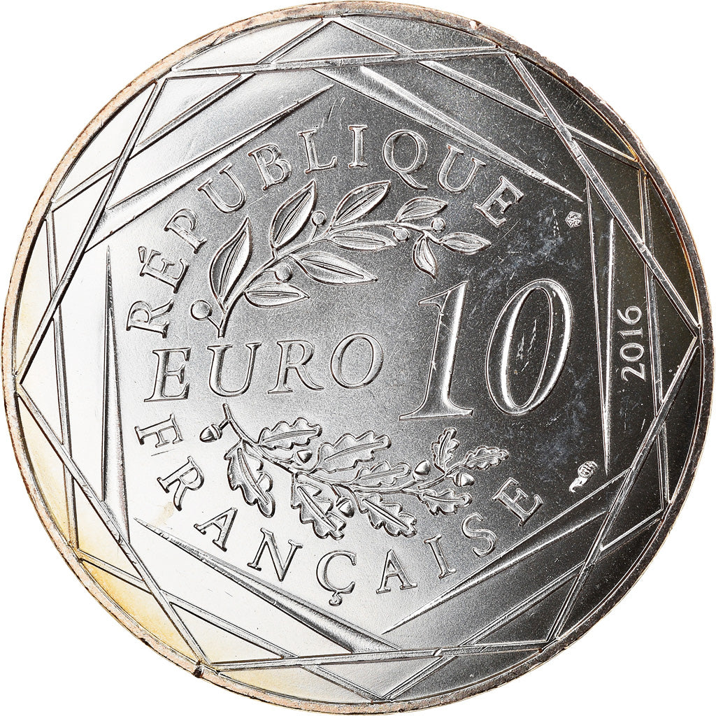 France, 10 Euro, Le Petit Prince No 24/24, 2016, MS(65-70), Silver