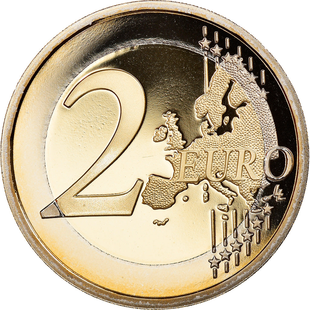 France, 2 Euro, A.RODIN, 2017, Proof, MS(65-70), Bi-Metallic, Gadoury:25