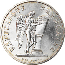 Moneta, Francia, Droits de l'Homme, 100 Francs, 1989, SPL-, Argento, KM:970