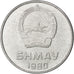 MONGOLIA, 5 Mongo, 1980, KM #29, MS(63), Aluminum, 23, 1.60