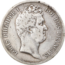 Coin, France, Louis-Philippe, 5 Francs, 1831, Lille, VF(20-25), Silver