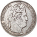 Coin, France, Louis-Philippe, 5 Francs, 1837, Paris, VF(30-35), Silver