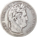 Coin, France, Louis-Philippe, 5 Francs, 1838, Strasbourg, VF(20-25), Silver
