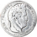 Coin, France, Louis-Philippe, 5 Francs, 1836, Strasbourg, VF(30-35), Silver