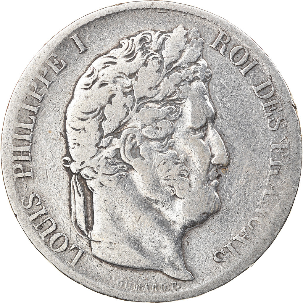 Coin, France, Louis-Philippe, 5 Francs, 1846, Paris, VF(20-25), Silver