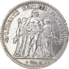 Coin, France, Hercule, 5 Francs, 1873, Paris, EF(40-45), Silver, KM:820.1