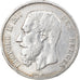 Münze, Belgien, Leopold II, 5 Francs, 5 Frank, 1869, S+, Silber, KM:24