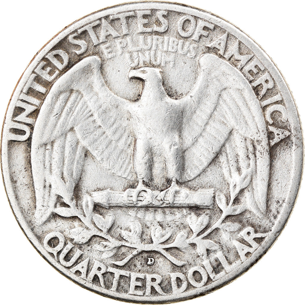 Coin, United States, Washington Quarter, 1952, Denver, VF(30-35)