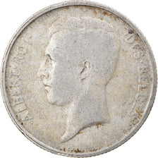 Coin, Belgium, Albert I, 2 Francs, 2 Frank, 1910, VF(20-25), Silver, KM:74