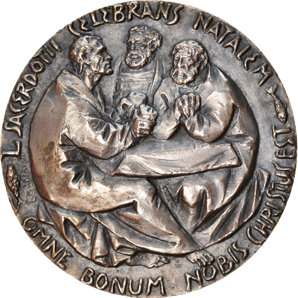 Vatican, Médaille, Paul VI, Sacerdoti Celebrans Natalem, Religions & beliefs