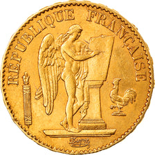 Monnaie, France, Génie, 20 Francs, 1877, Paris, TTB, Or, Gadoury:1063, KM:825