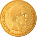 Moneda, Francia, Napoleon III, 10 Francs, 1859, Paris, MBC, Oro, KM:784.3