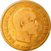 Münze, Frankreich, Napoleon III, 10 Francs, 1856, Paris, S+, Gold, KM:784.3
