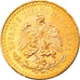 Moneda, México, 50 Pesos, 1943, Mexico City, EBC, Oro, KM:482