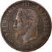 Coin, France, Napoleon III, 2 Centimes, 1862, Bordeaux, EF(40-45), Bronze