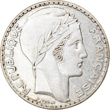 Coin, France, Turin, 20 Francs, 1934, Paris, EF(40-45), Silver, KM:879