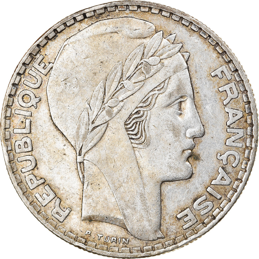 Monnaie, France, Turin, 20 Francs, 1934, Paris, TTB, Argent, Gadoury:852, KM:879