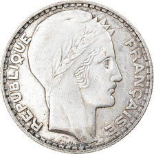 Moneta, Francia, Turin, 20 Francs, 1929, Paris, BB, Argento, KM:879, Gadoury:852