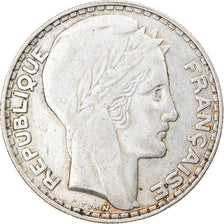 Monnaie, France, Turin, 20 Francs, 1929, Paris, TTB, Argent, Gadoury:852, KM:879