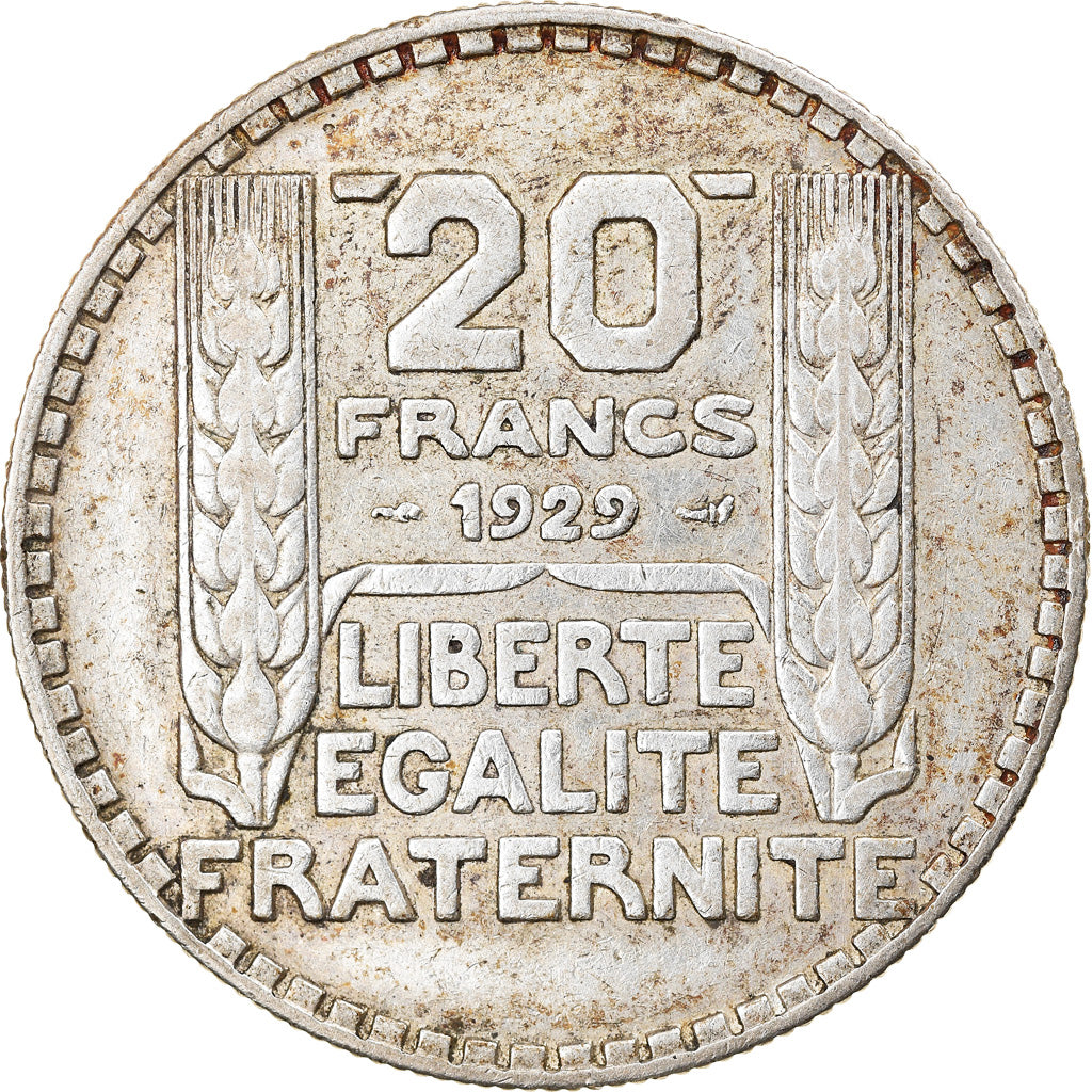 Monnaie, France, Turin, 20 Francs, 1929, Paris, TTB, Argent, Gadoury:852, KM:879