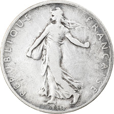 Moneta, Francia, Semeuse, 2 Francs, 1899, Paris, MB+, Argento, KM:845.1