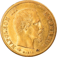 Moneta, Francia, Napoleon III, 5 Francs, 1859, Paris, BB+, Oro, KM:787.1