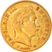 Moneta, Francja, Napoleon III, 10 Francs, 1866, Strasbourg, EF(40-45), Złoto