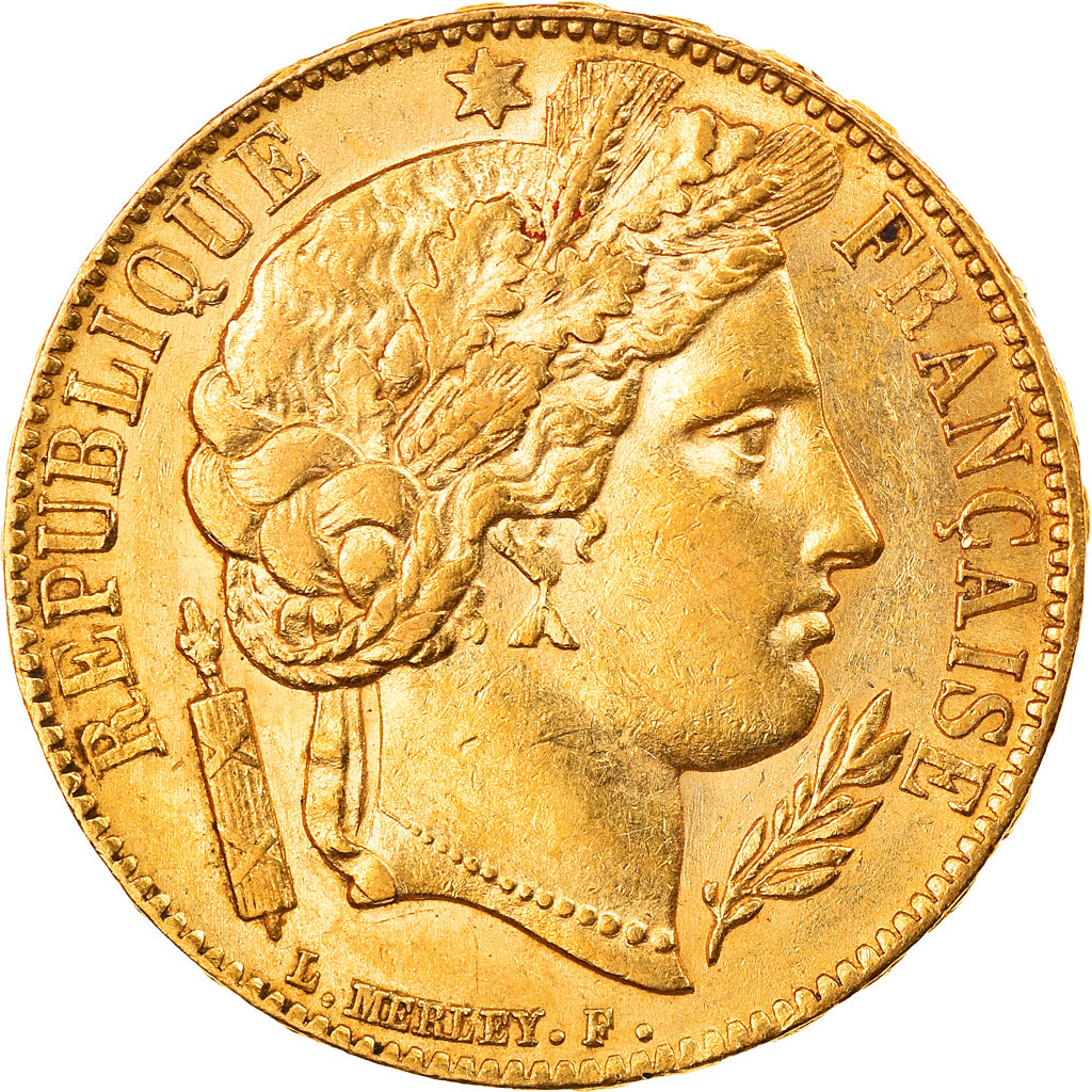 Monnaie, France, Cérès, 20 Francs, 1851, Paris, TTB+, Or, Gadoury:1059, KM:762