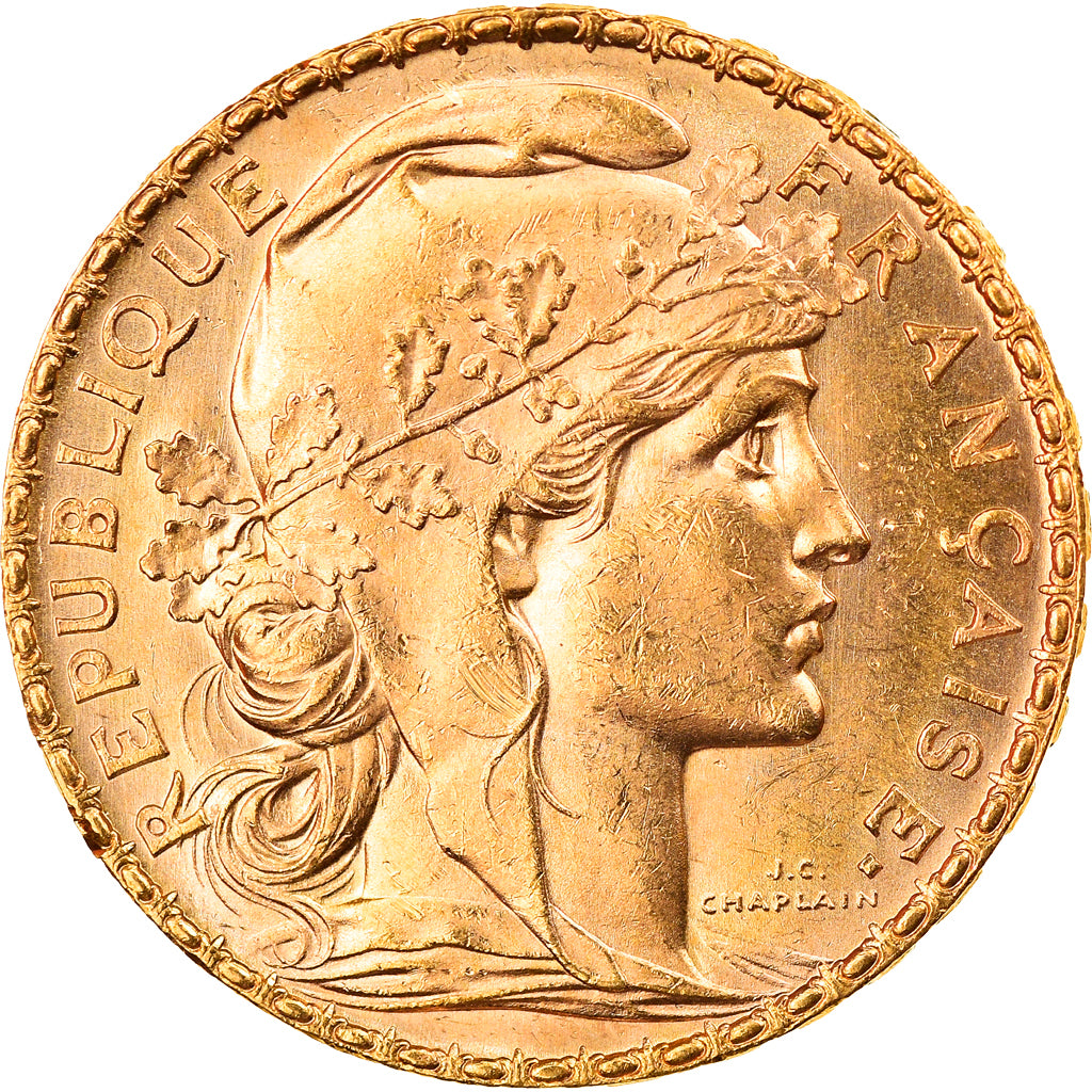 Monnaie, France, Marianne, 20 Francs, 1907, Paris, SUP, Or, Gadoury:1064a