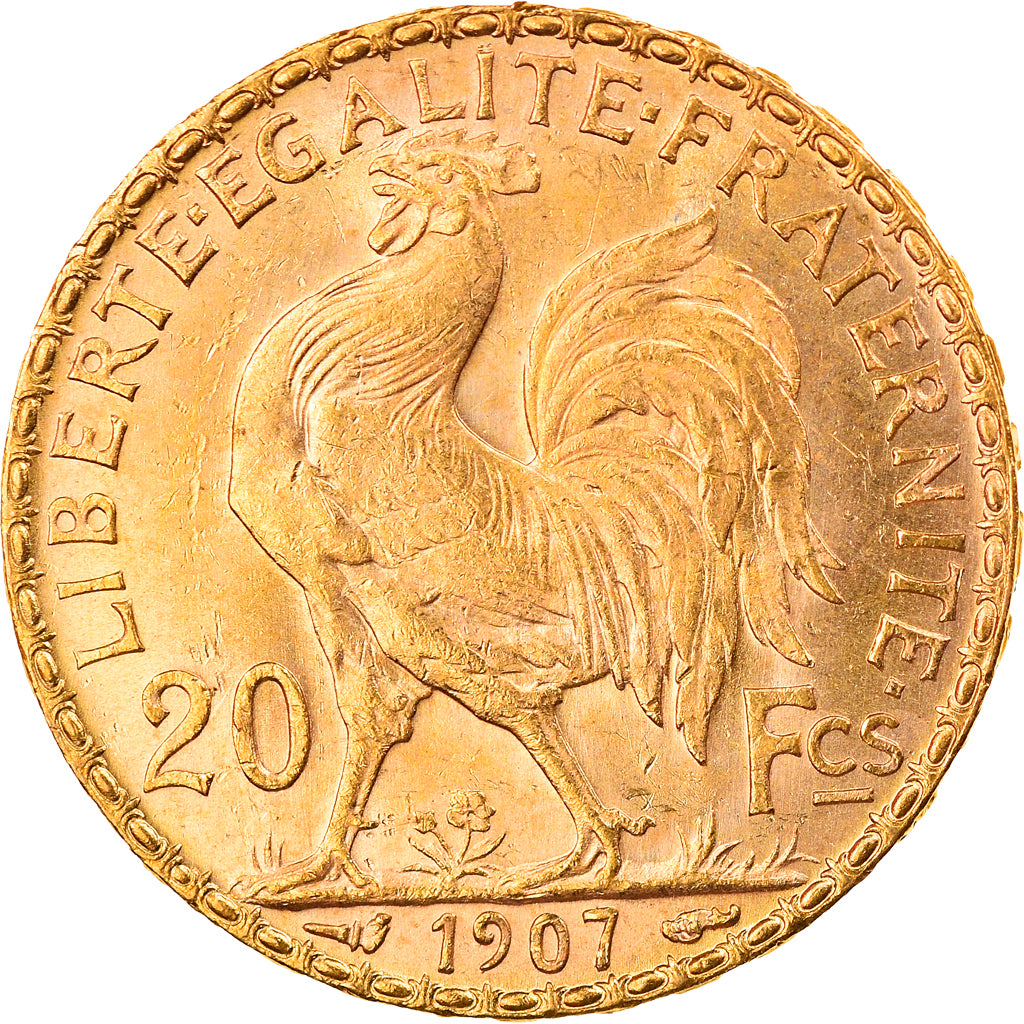 Monnaie, France, Marianne, 20 Francs, 1907, Paris, SUP, Or, Gadoury:1064a