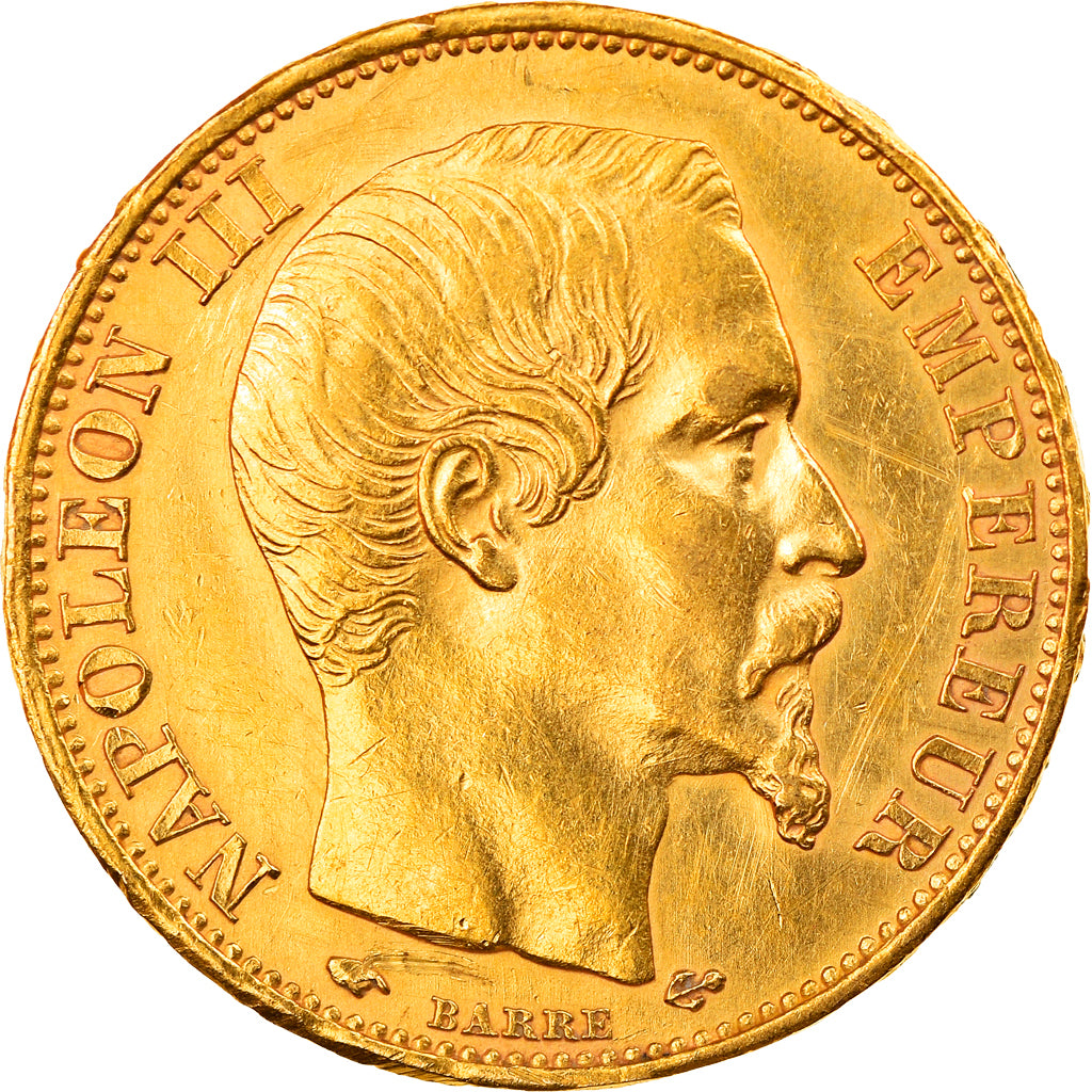 Münze, Frankreich, Napoleon III, 20 Francs, 1859, Paris, SS+, Gold, KM:781.1