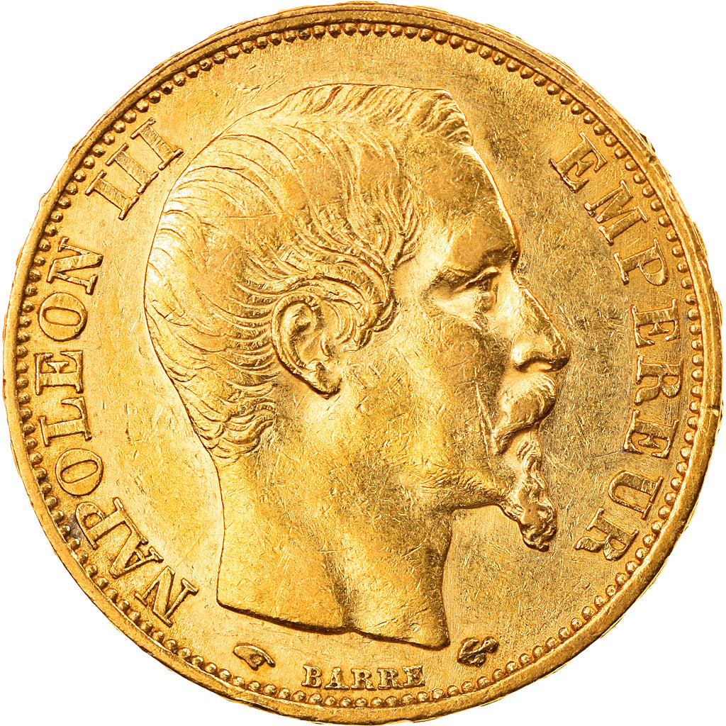 Monnaie, France, Napoleon III, 20 Francs, 1859, Paris, TTB+, Or, Gadoury:1061