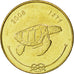 MALDIVE ISLANDS, 50 Laari, 2008, KM #72a, MS(63), Brass Plated Steel, 23.6, 5.11