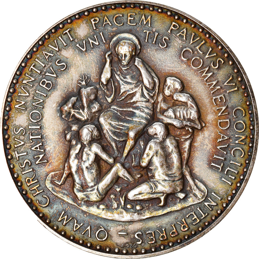 Vatican, Medal, Le Pape Paul VI, Religions & beliefs, 1967, Mingrizzi