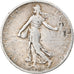 Coin, France, Semeuse, 2 Francs, 1908, Paris, VF(30-35), Silver, KM:845.1