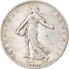 Coin, France, Semeuse, 2 Francs, 1908, Paris, EF(40-45), Silver, KM:845.1