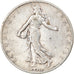Coin, France, Semeuse, 2 Francs, 1908, Paris, EF(40-45), Silver, KM:845.1