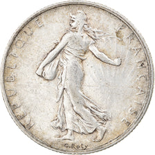 Monnaie, France, Semeuse, 2 Francs, 1910, Paris, TTB, Argent, Gadoury:532