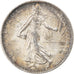 Coin, France, Semeuse, 2 Francs, 1918, Paris, AU(50-53), Silver, KM:845.1