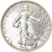 Moneta, Francja, Semeuse, 2 Francs, 1917, Paris, AU(50-53), Srebro, KM:845.1