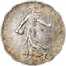 Coin, France, Semeuse, 2 Francs, 1917, Paris, AU(50-53), Silver, KM:845.1