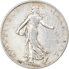 Coin, France, Semeuse, 2 Francs, 1912, Paris, EF(40-45), Silver, KM:845.1