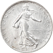 Coin, France, Semeuse, 2 Francs, 1920, Paris, AU(55-58), Silver, KM:845.1
