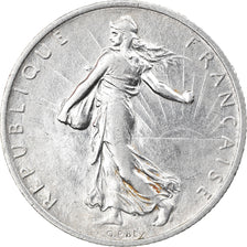 Coin, France, Semeuse, 2 Francs, 1914, Paris, AU(50-53), Silver, KM:845.1