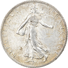 Coin, France, Semeuse, 2 Francs, 1914, Paris, AU(55-58), Silver, KM:845.1