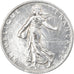 Moeda, França, Semeuse, 2 Francs, 1916, Paris, AU(50-53), Prata, KM:845.1