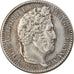 Coin, France, Louis-Philippe, 25 Centimes, 1845, Rouen, AU(50-53), Silver