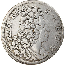 Monnaie, Etats allemands, BAVARIA, Maximilian II, Emanuel, 15 Kreuzer, 1/4