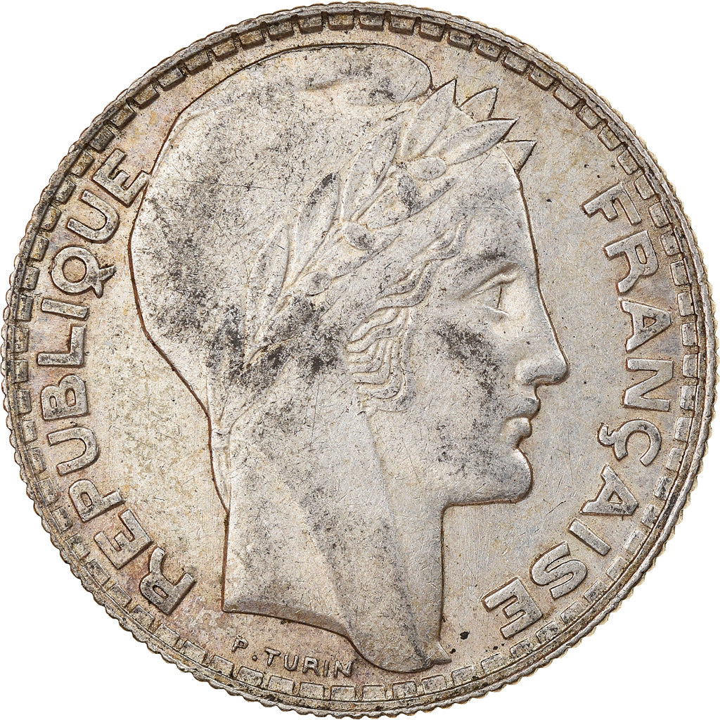 Coin, France, Turin, 10 Francs, 1932, Paris, EF(40-45), Silver, KM:878